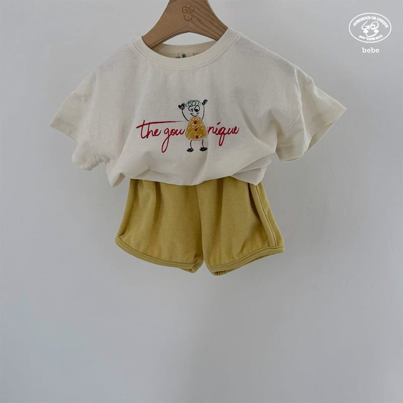 go;u - Korean Baby Fashion - #babygirlfashion - Bebe Crew Half Pants - 9