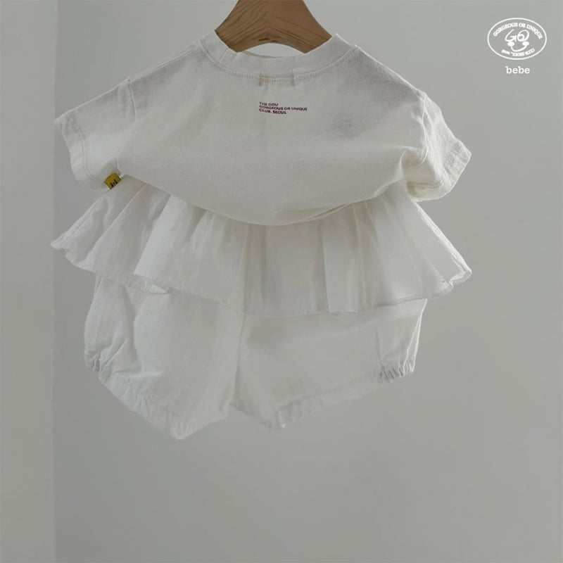 go;u - Korean Baby Fashion - #babygirlfashion - Bebe Mimi Tee - 6