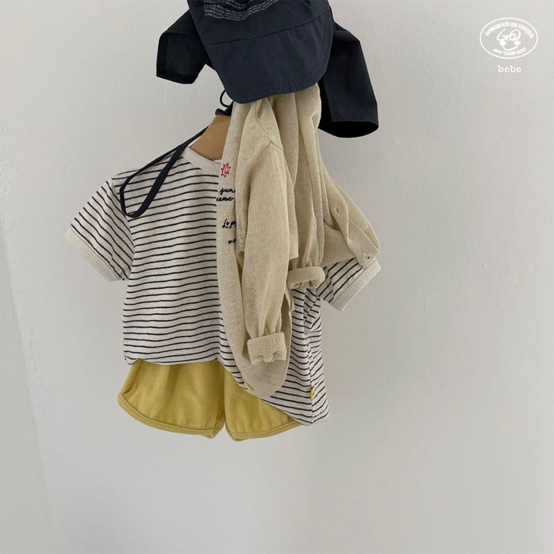 go;u - Korean Baby Fashion - #babylifestyle - Bebe Crew Half Pants - 10