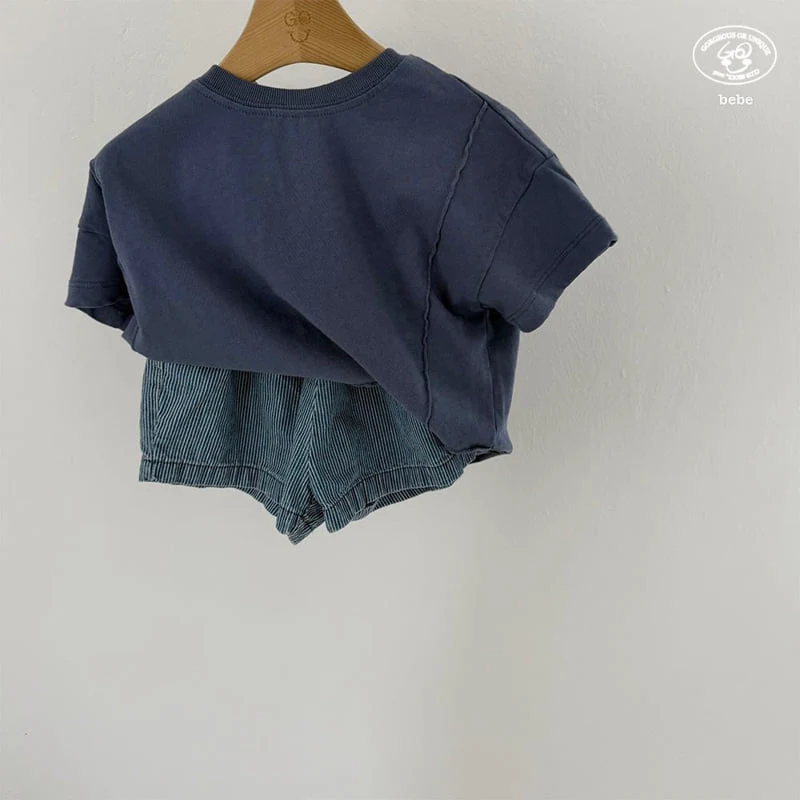 go;u - Korean Baby Fashion - #babylifestyle - Bebe Pintuck Tee - 6