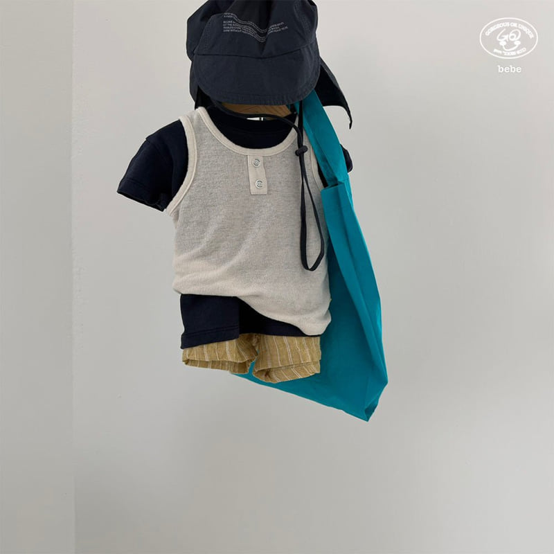 go;u - Korean Baby Fashion - #babyoninstagram - Bebe Linen Back Shorts - 11