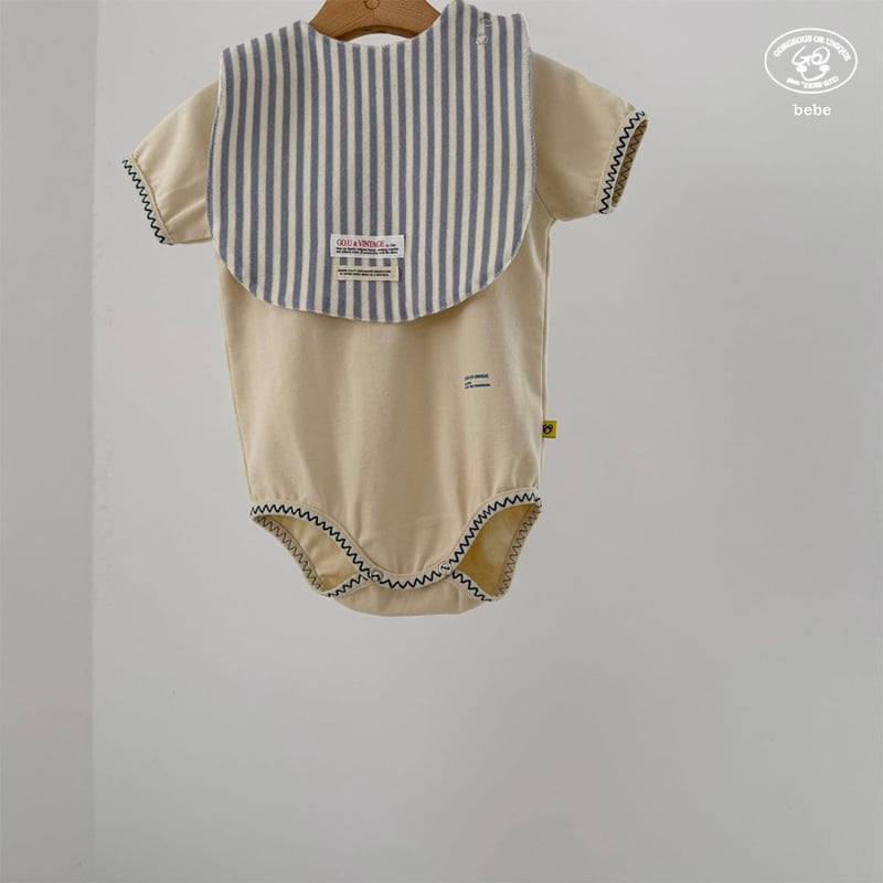 go;u - Korean Baby Fashion - #babyoninstagram - Bebe Mamma Bib - 8