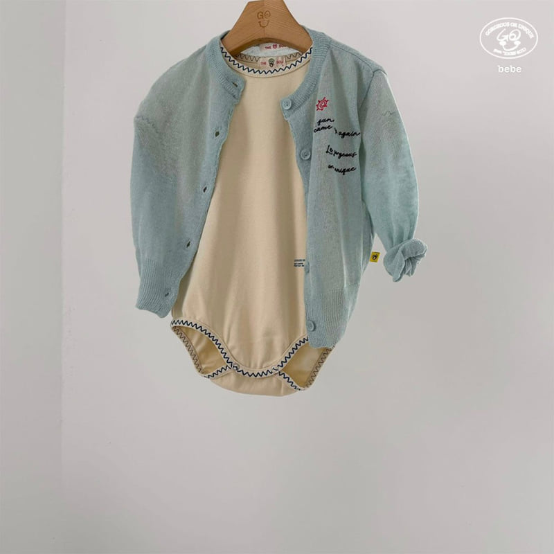 go;u - Korean Baby Fashion - #babyoninstagram - Bebe Zigzag Suit - 3
