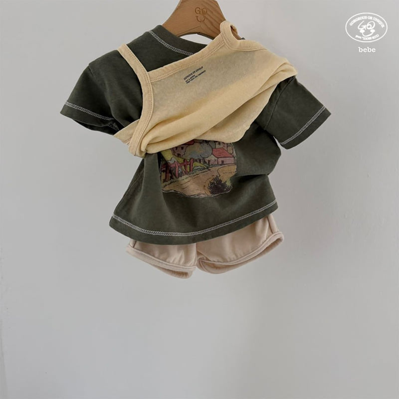 go;u - Korean Baby Fashion - #babyoninstagram - Bebe Crew Half Pants - 11