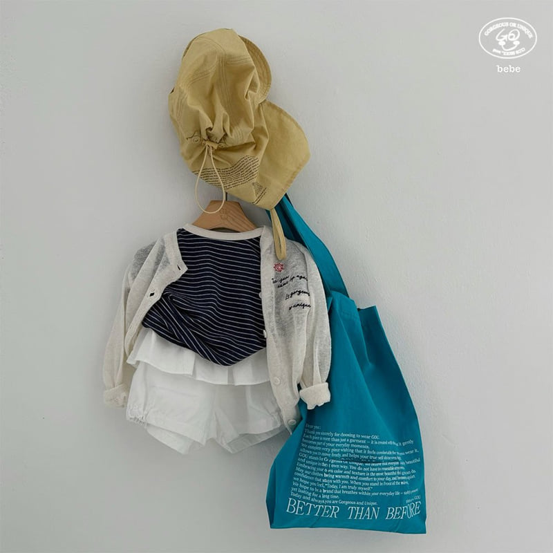 go;u - Korean Baby Fashion - #babyoninstagram - Bebe Marine Tee - 9