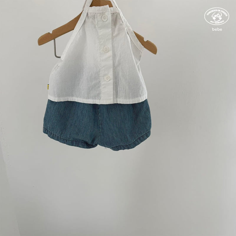 go;u - Korean Baby Fashion - #babyoninstagram - Bebe Cool Sleeveless - 5