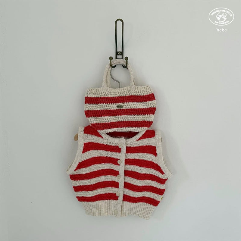 go;u - Korean Baby Fashion - #babyootd - Bebe Made Vest - 11