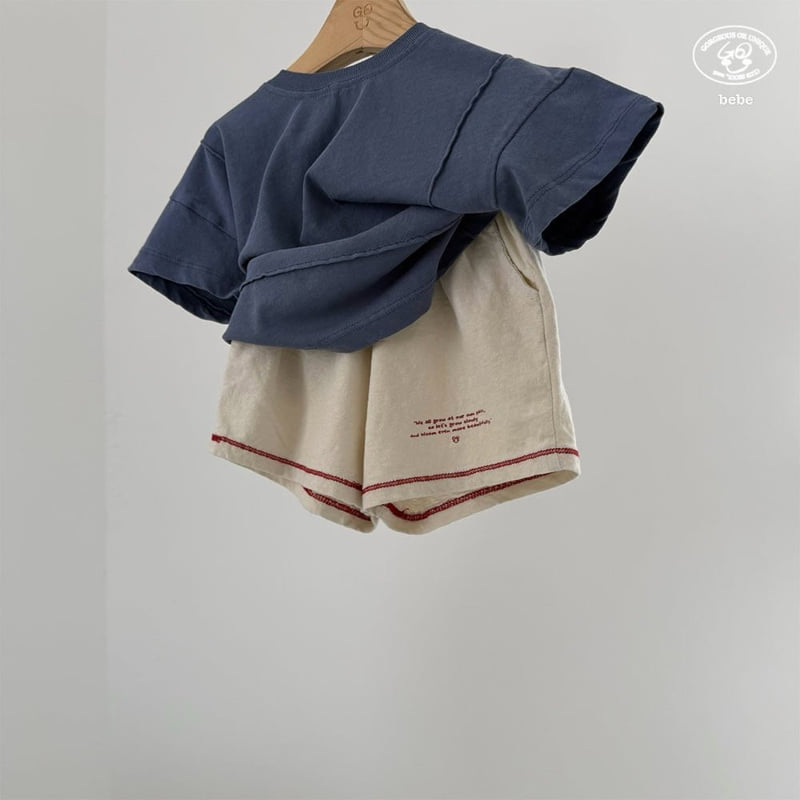 go;u - Korean Baby Fashion - #babyootd - Bebe Pintuck Tee - 8