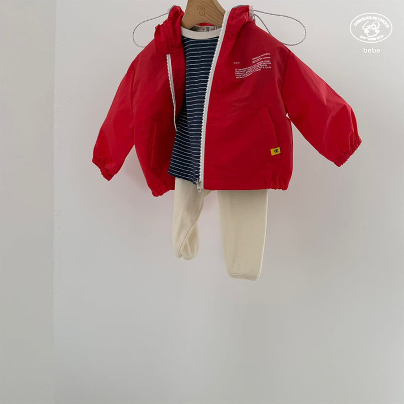 go;u - Korean Baby Fashion - #babyoutfit - Bebe Marine Tee - 11