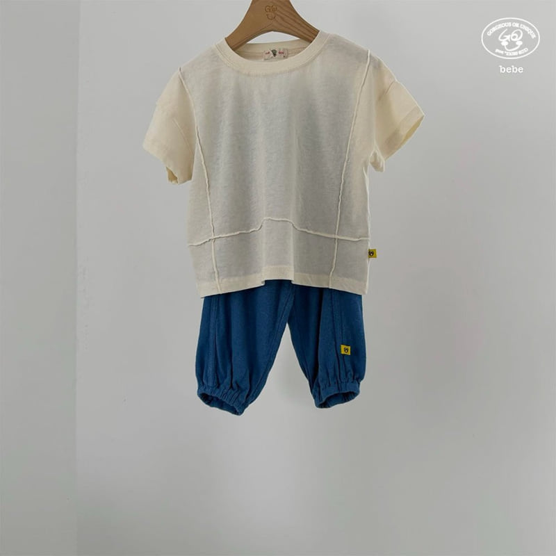 go;u - Korean Baby Fashion - #babyoutfit - Bebe Pintuck Tee - 10