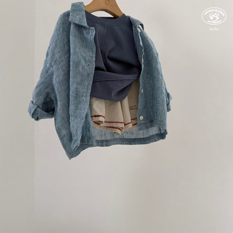 go;u - Korean Baby Fashion - #babyoutfit - Bebe Pintuck Tee - 9