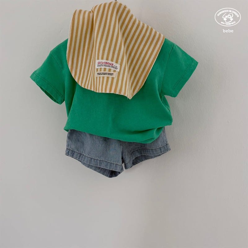 go;u - Korean Baby Fashion - #babyoutfit - Bebe Half-Half Pants - 7