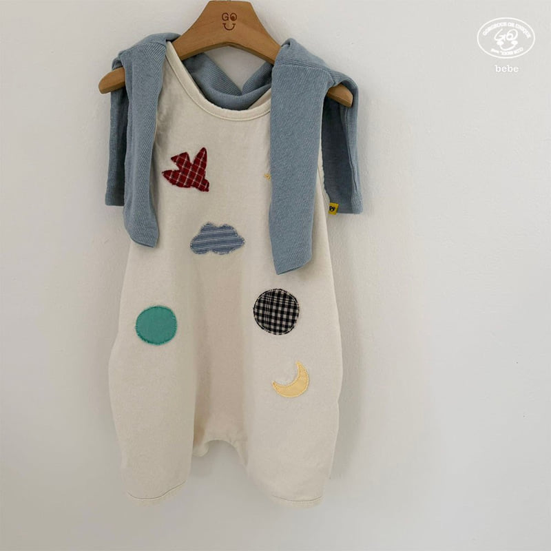 go;u - Korean Baby Fashion - #babyoutfit - Bebe Sky Suit - 4
