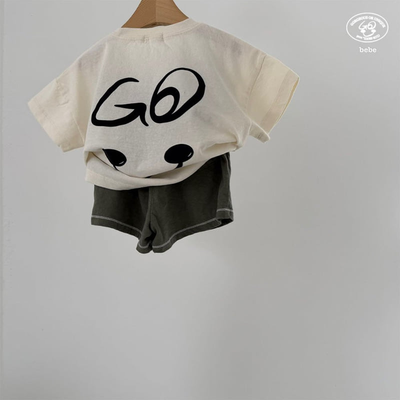 go;u - Korean Baby Fashion - #babywear - Bebe Frame Shorts - 5
