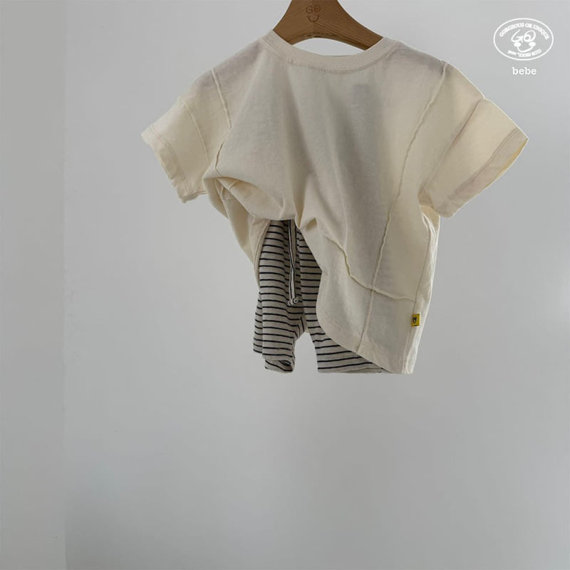 go;u - Korean Baby Fashion - #babywear - Bebe Pintuck Tee - 11