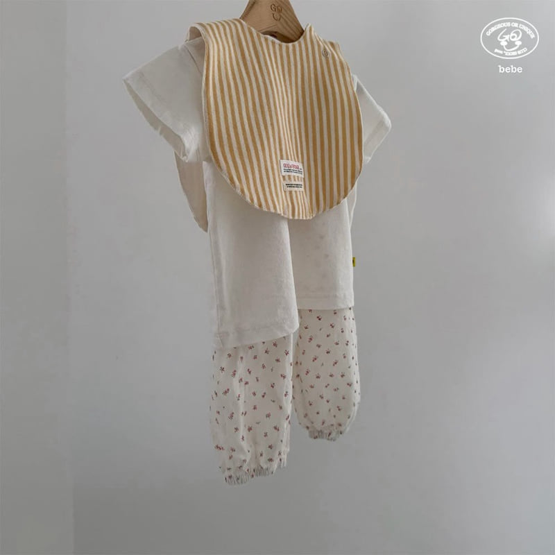 go;u - Korean Baby Fashion - #babywear - Bebe Flower Pants - 10