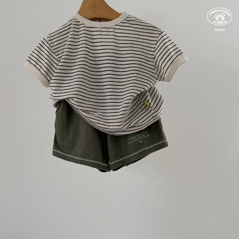 go;u - Korean Baby Fashion - #onlinebabyboutique - Bebe Frame Shorts - 6
