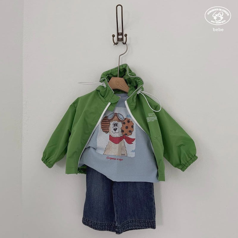 go;u - Korean Baby Fashion - #onlinebabyboutique - Bebe Wind Raincoat - 11