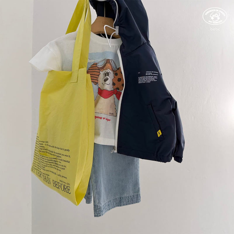 go;u - Korean Baby Fashion - #onlinebabyshop - Bebe Pilot Tee - 3