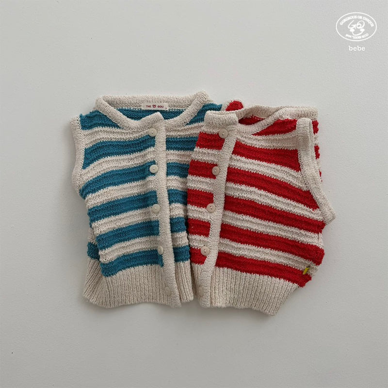 go;u - Korean Baby Fashion - #onlinebabyshop - Bebe Made Vest