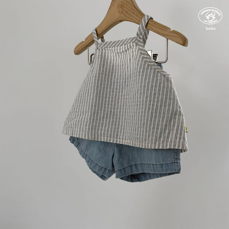 go;u - Korean Baby Fashion - #onlinebabyshop - Bebe Cool Sleeveless - 11