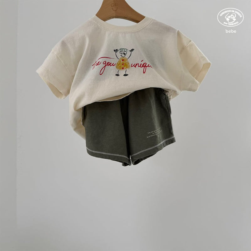 go;u - Korean Baby Fashion - #smilingbaby - Bebe Frame Shorts - 8