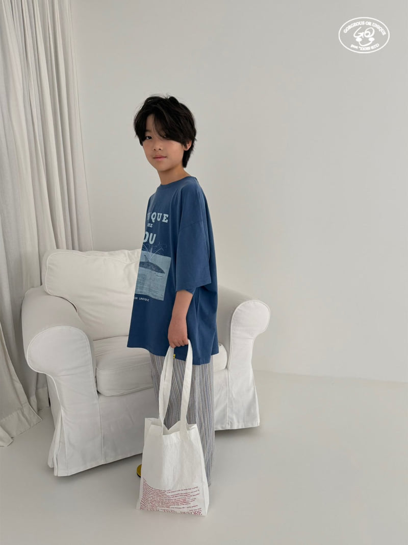 go;u - Korean Children Fashion - #Kfashion4kids - Whale Tee - 5