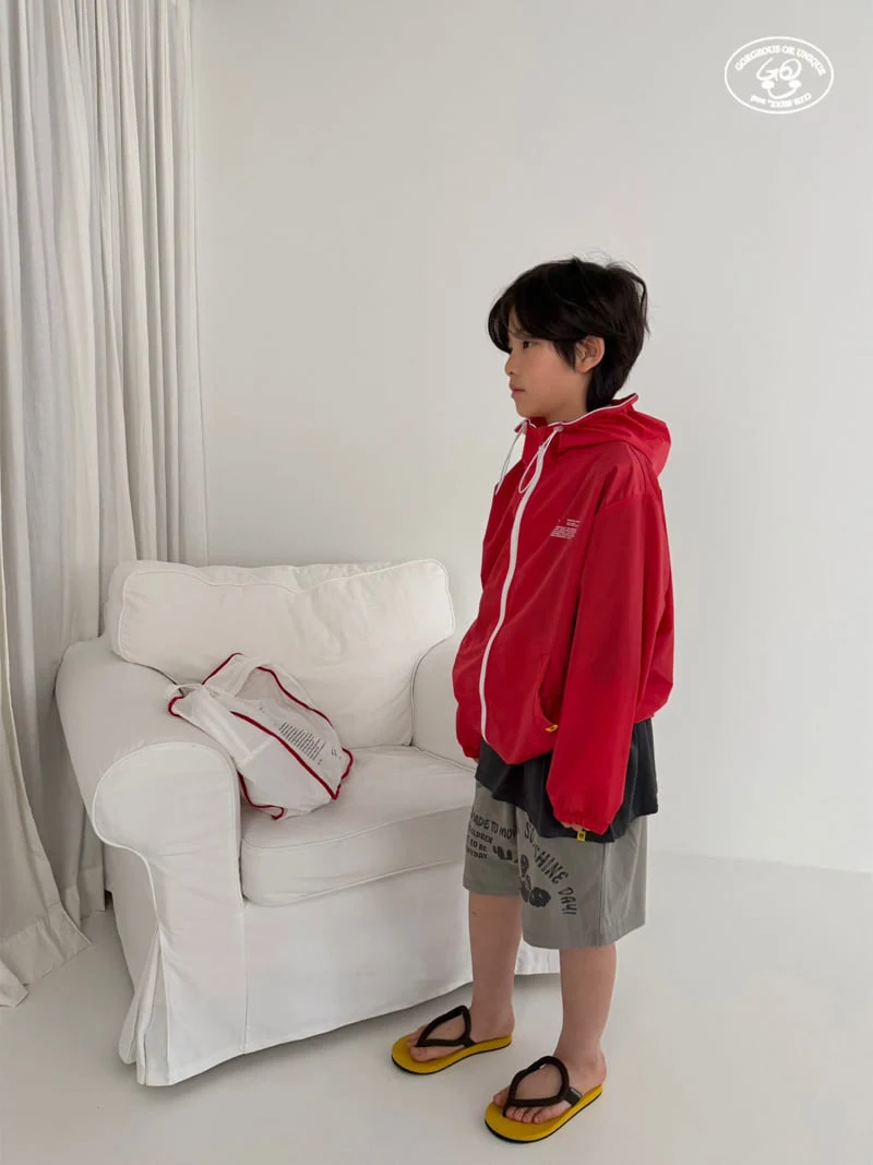 go;u - Korean Children Fashion - #Kfashion4kids - Wind Raincoat - 3