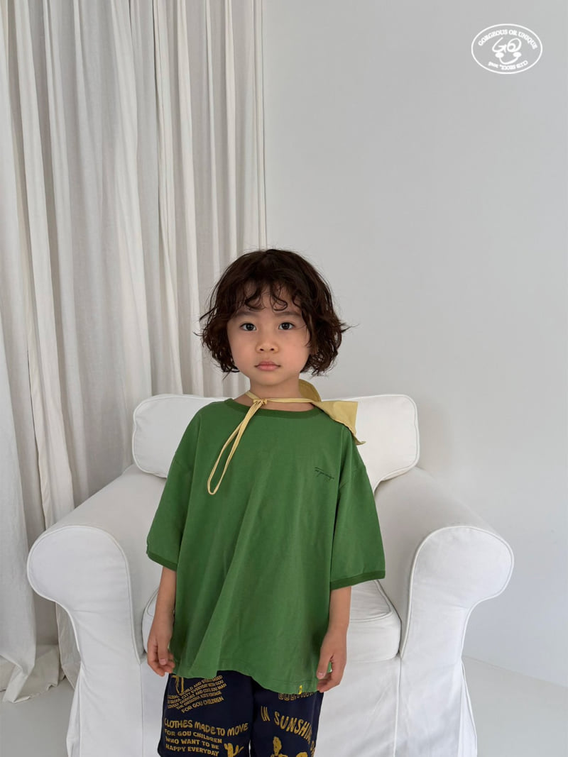go;u - Korean Children Fashion - #Kfashion4kids - Letter Tee - 7