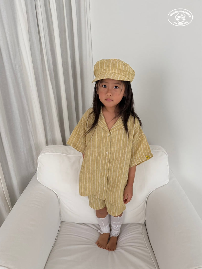 go;u - Korean Children Fashion - #Kfashion4kids - Linen Back Shirt - 5