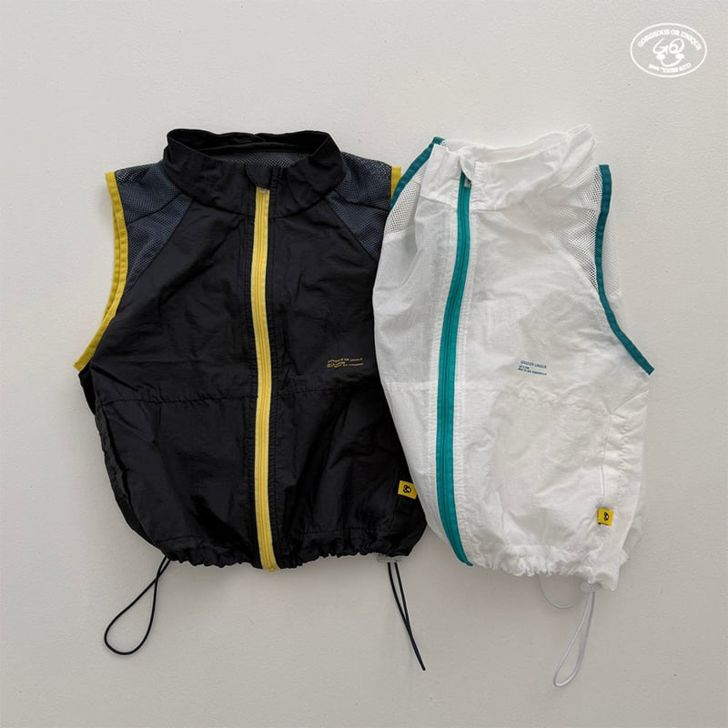 go;u - Korean Children Fashion - #Kfashion4kids - Ash Vest
