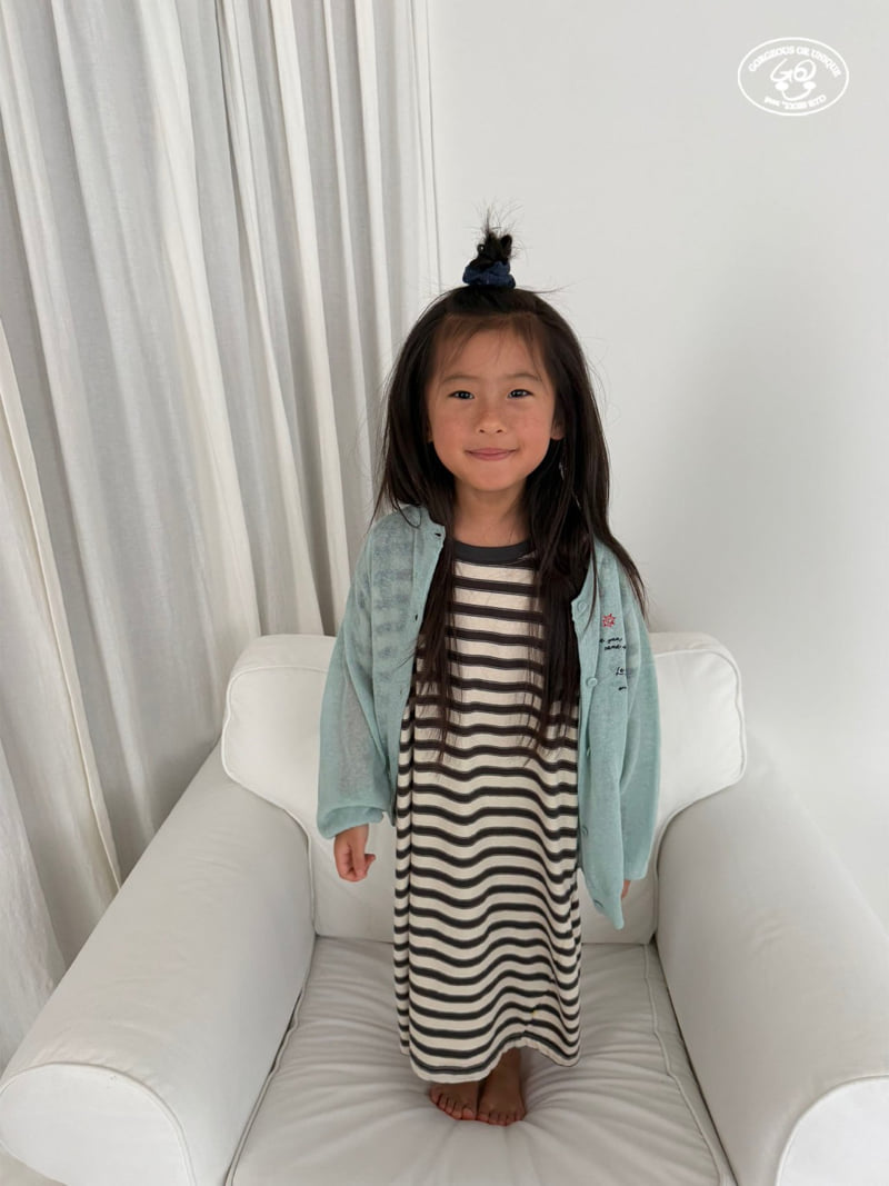 go;u - Korean Children Fashion - #Kfashion4kids - Long Long One-piece - 6