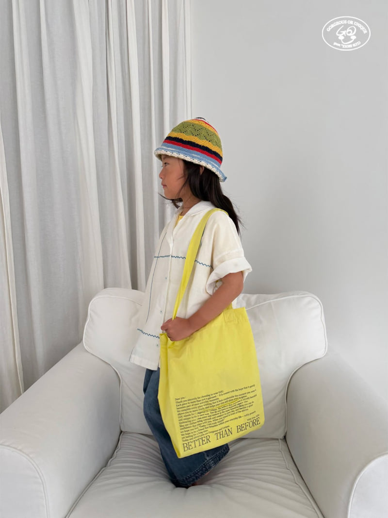 go;u - Korean Children Fashion - #childofig - Pocket Eco Bag - 6