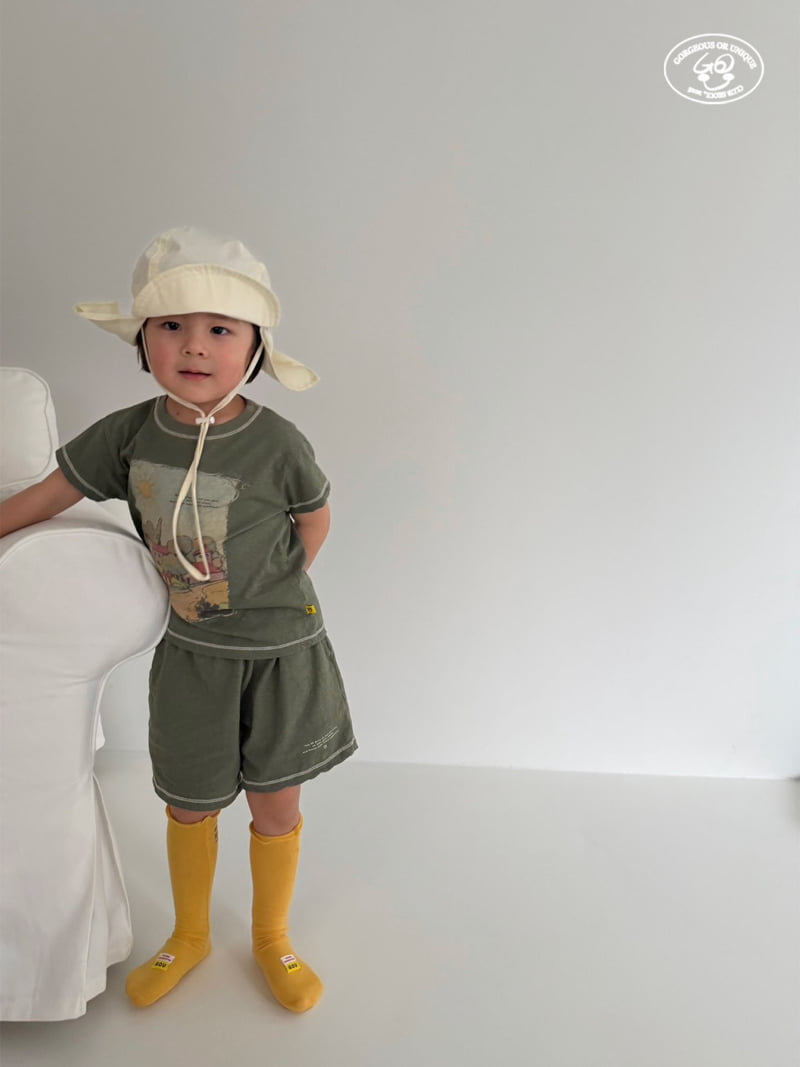 go;u - Korean Children Fashion - #childofig - Frame Tee - 12