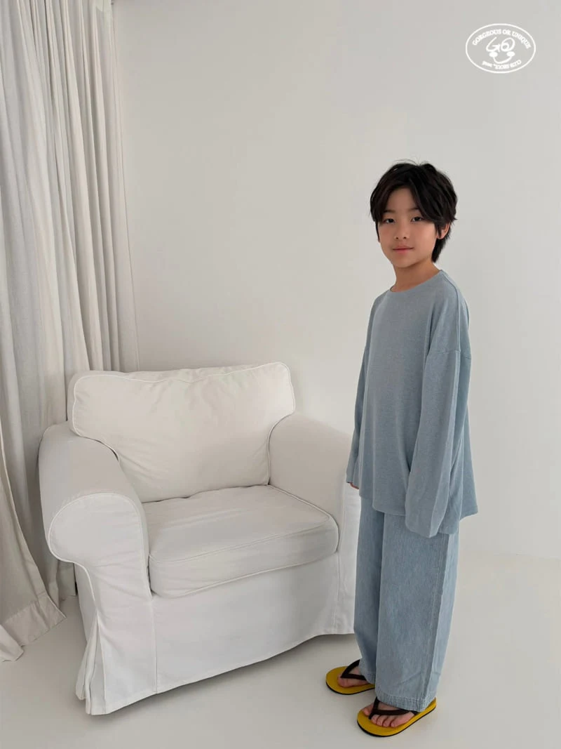 go;u - Korean Children Fashion - #childofig - Long Long Pants - 4