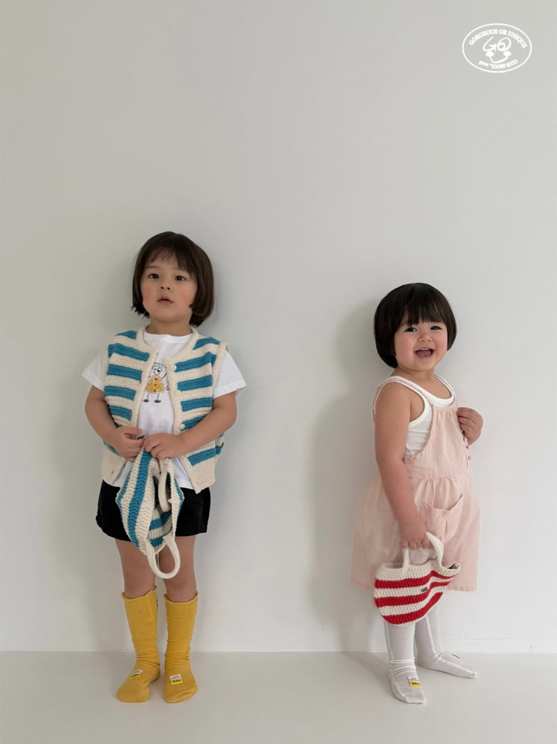 go;u - Korean Children Fashion - #childofig - Basic Short Sleeve Tee - 4