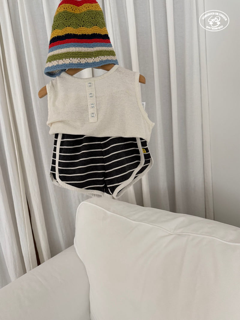 go;u - Korean Children Fashion - #childrensboutique - Triple Sleeveless - 11
