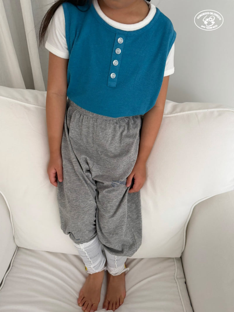 go;u - Korean Children Fashion - #designkidswear - Triple Sleeveless - 12
