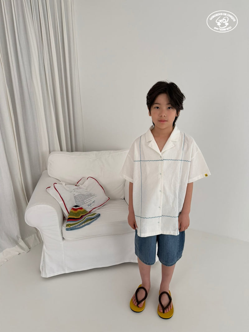 go;u - Korean Children Fashion - #childrensboutique - Wave Shirt - 4