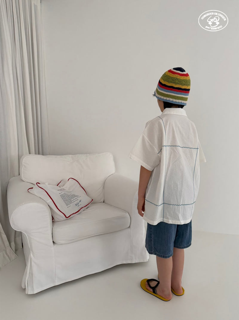go;u - Korean Children Fashion - #discoveringself - Wave Shirt - 5