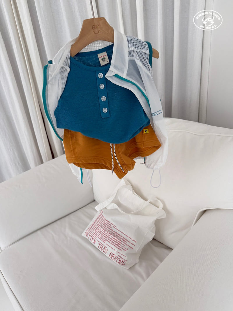 go;u - Korean Children Fashion - #discoveringself - Ash Vest - 10