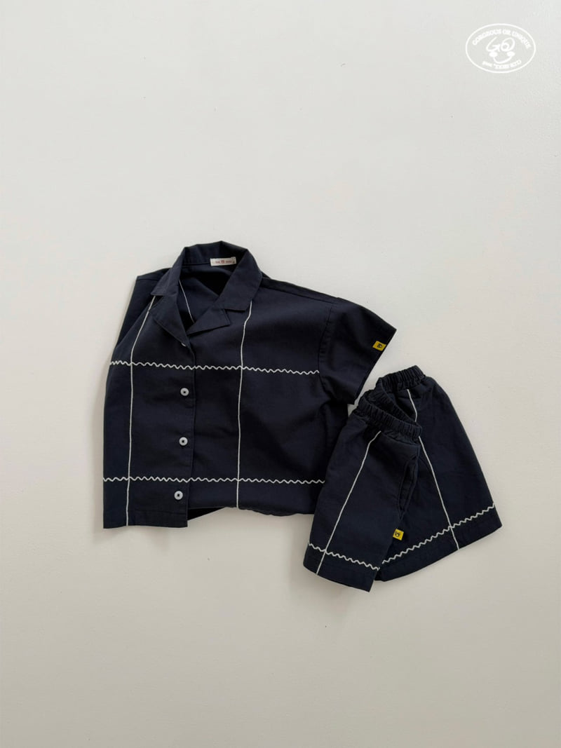 go;u - Korean Children Fashion - #discoveringself - Wave Shorts - 3