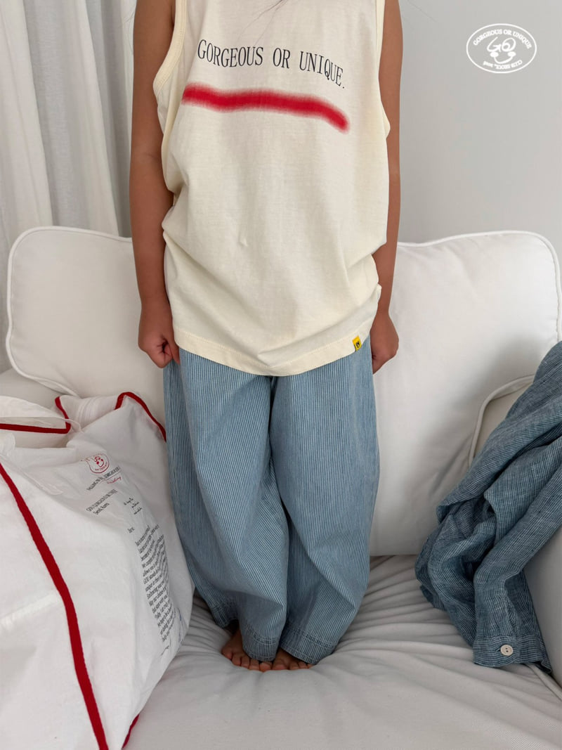 go;u - Korean Children Fashion - #fashionkids - Long Long Pants - 7
