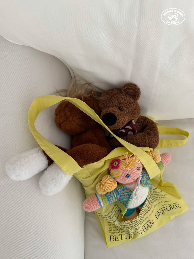 go;u - Korean Children Fashion - #fashionkids - Pocket Eco Bag - 10
