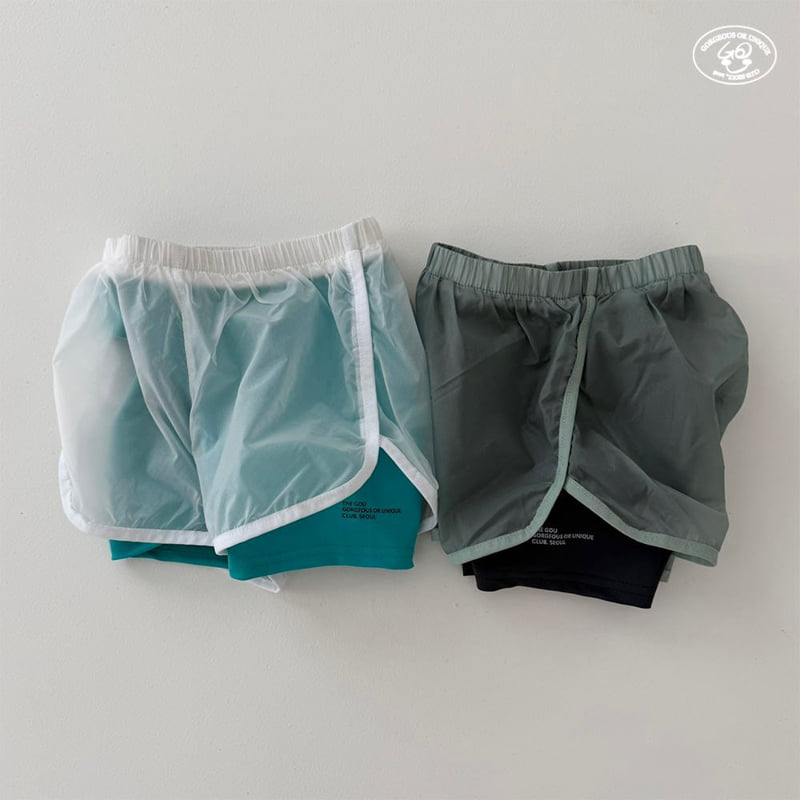 go;u - Korean Children Fashion - #fashionkids - Run Shorts