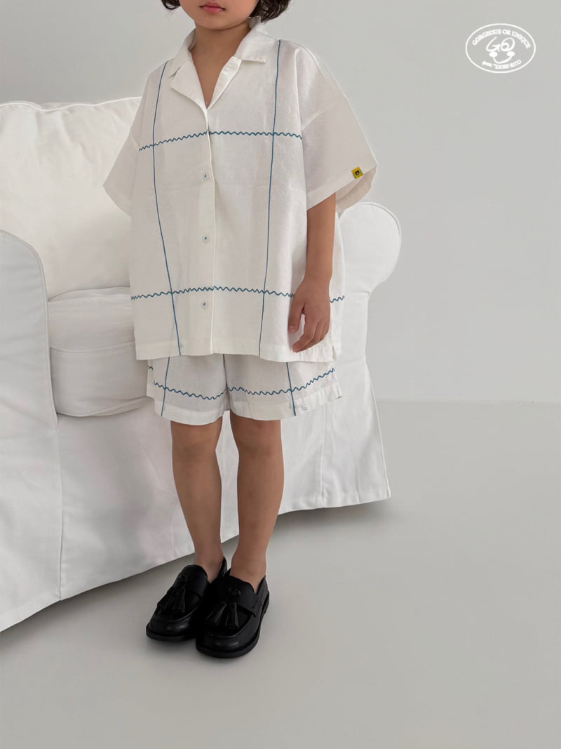 go;u - Korean Children Fashion - #fashionkids - Wave Shirt - 6