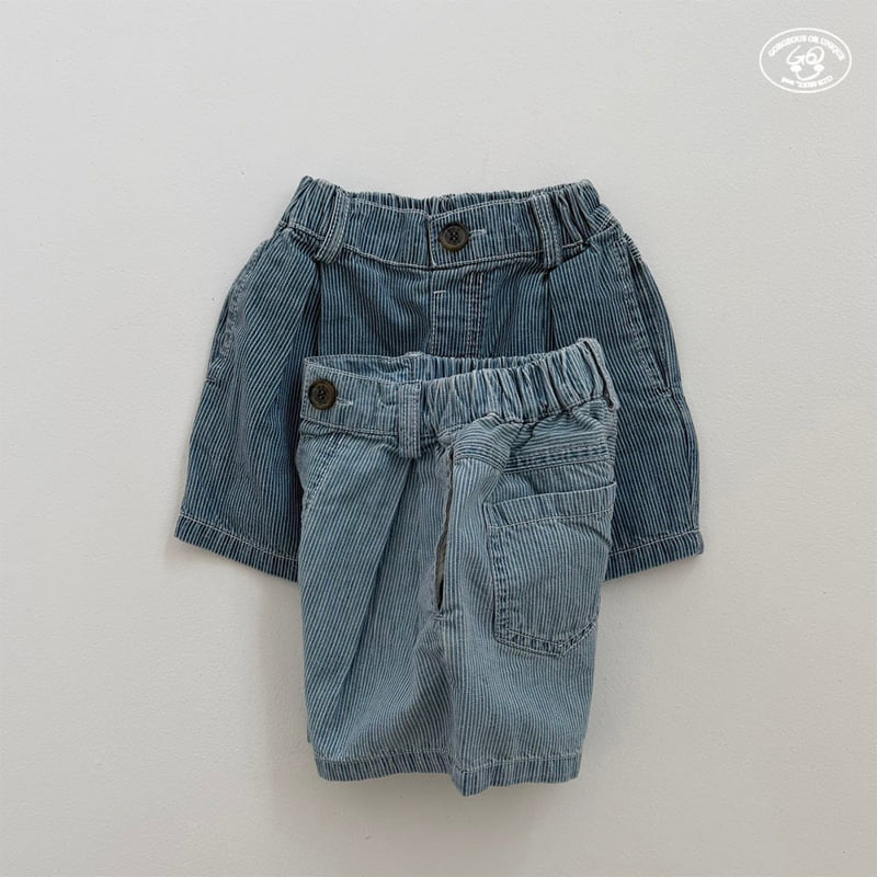 go;u - Korean Children Fashion - #fashionkids - Half-Half Pants