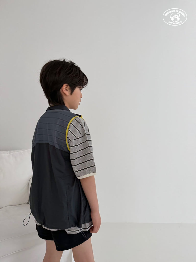go;u - Korean Children Fashion - #kidsshorts - Gara Gara Tee - 6