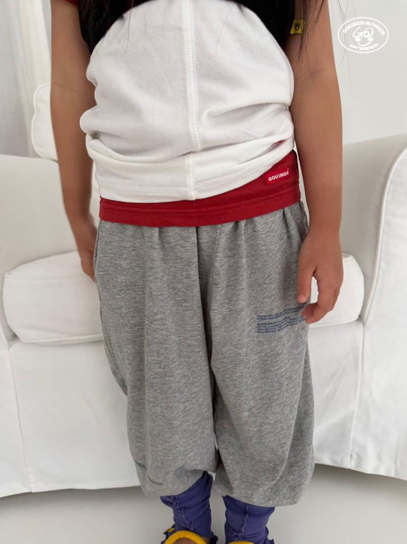 go;u - Korean Children Fashion - #fashionkids - Span Sleeveless - 4