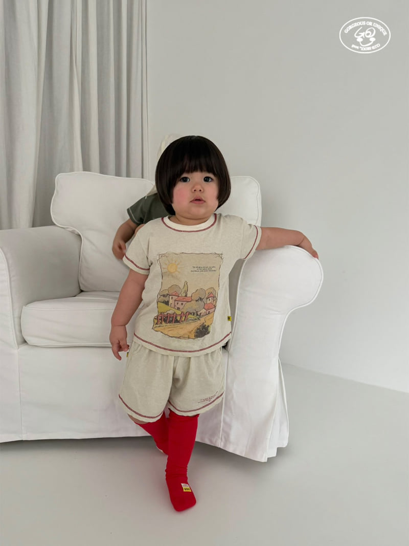 go;u - Korean Children Fashion - #kidsshorts - Frame Shorts - 3